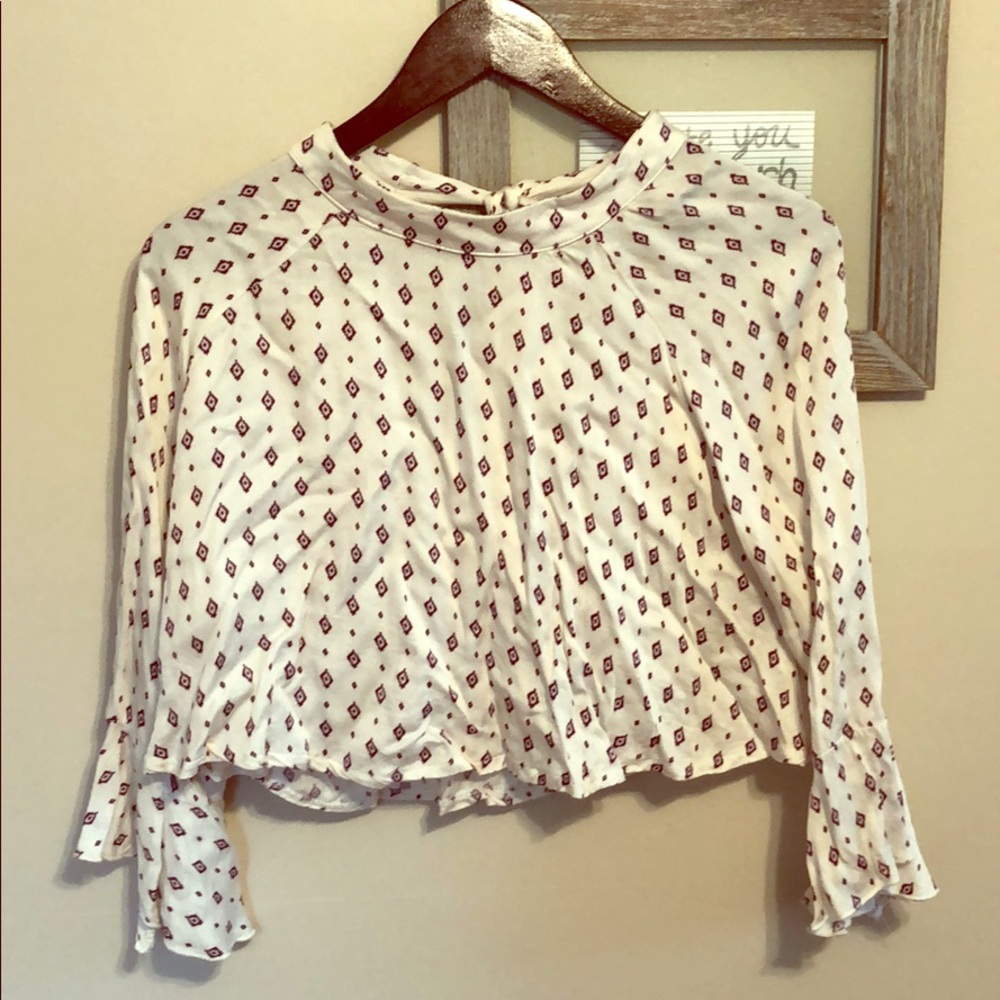 Tie Back crop top
